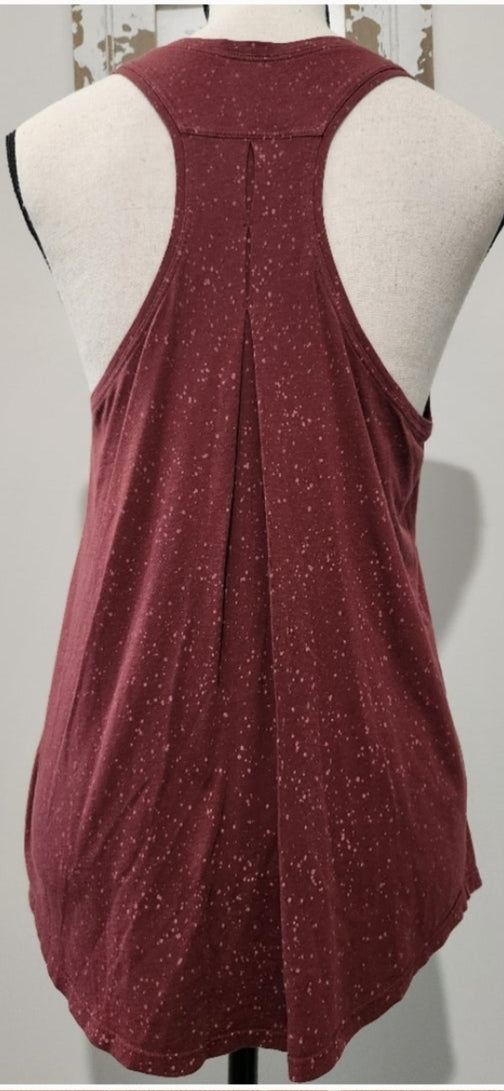 Lululemon Sleeve Splatter Dye Dot Splashed Work Out Tee Size M