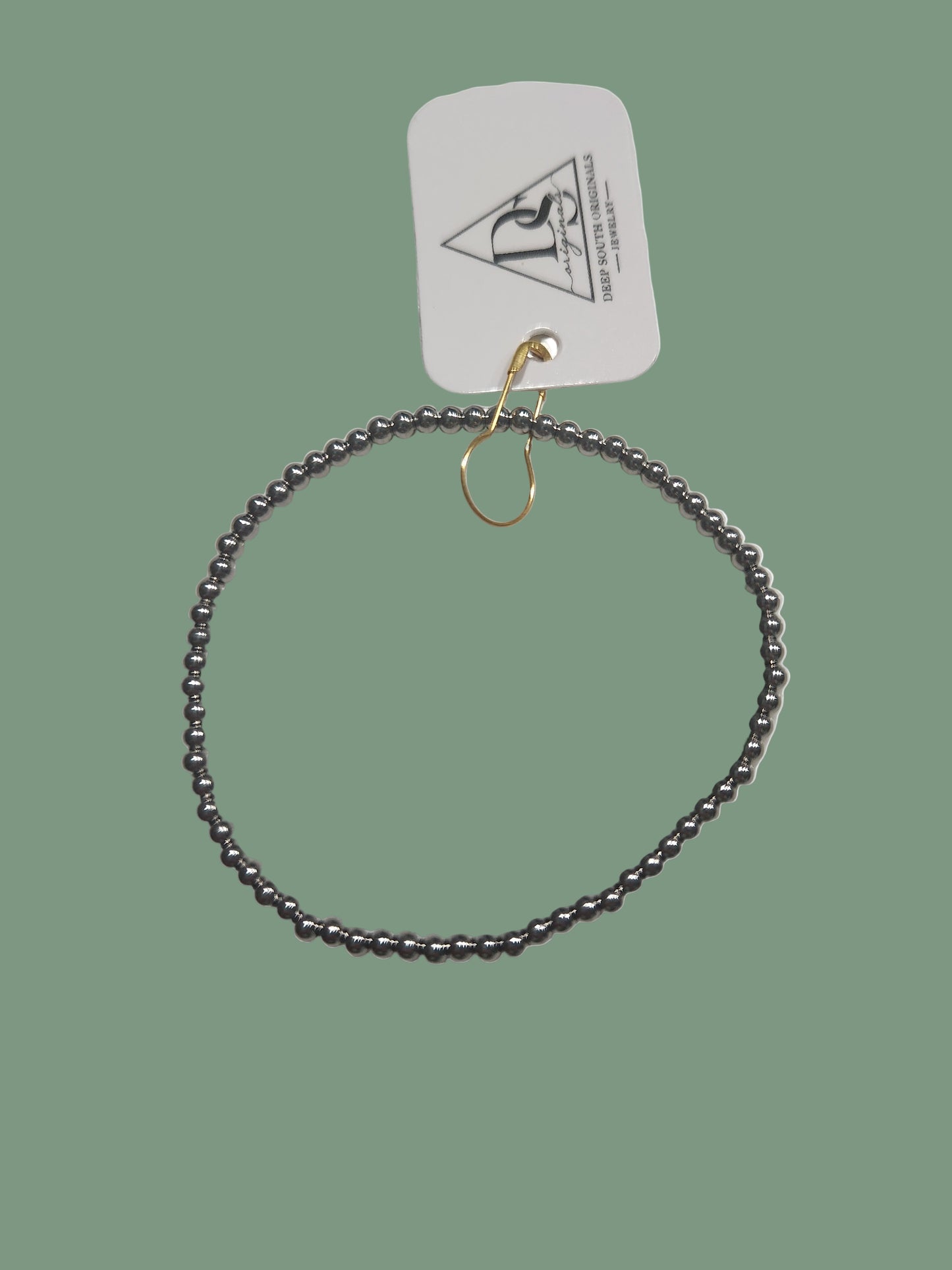 Beaded Bracelet in Stainless Steel
