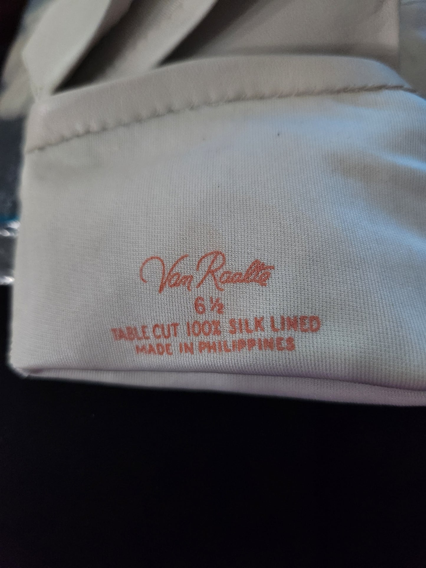 Van Raalte Sz 6.5 Vintage Gloves