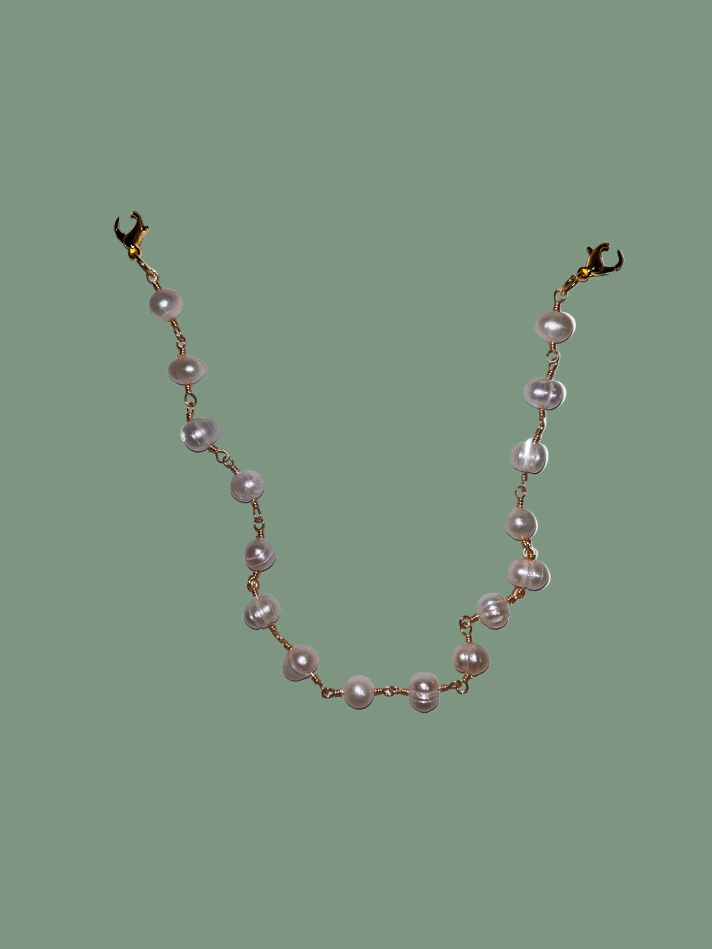 Cultured Pearl Hat Chain