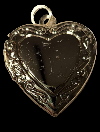 Heart Locket For Scarf or Necklace
