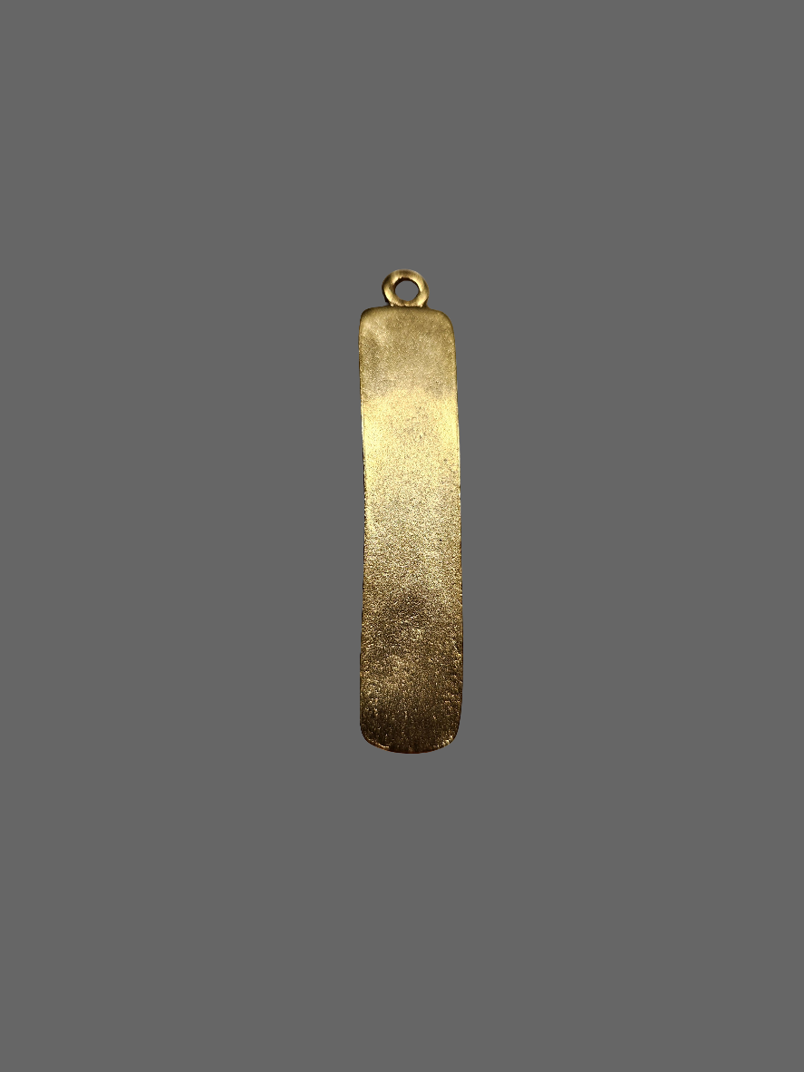 Cross, Long Skinny Pendant