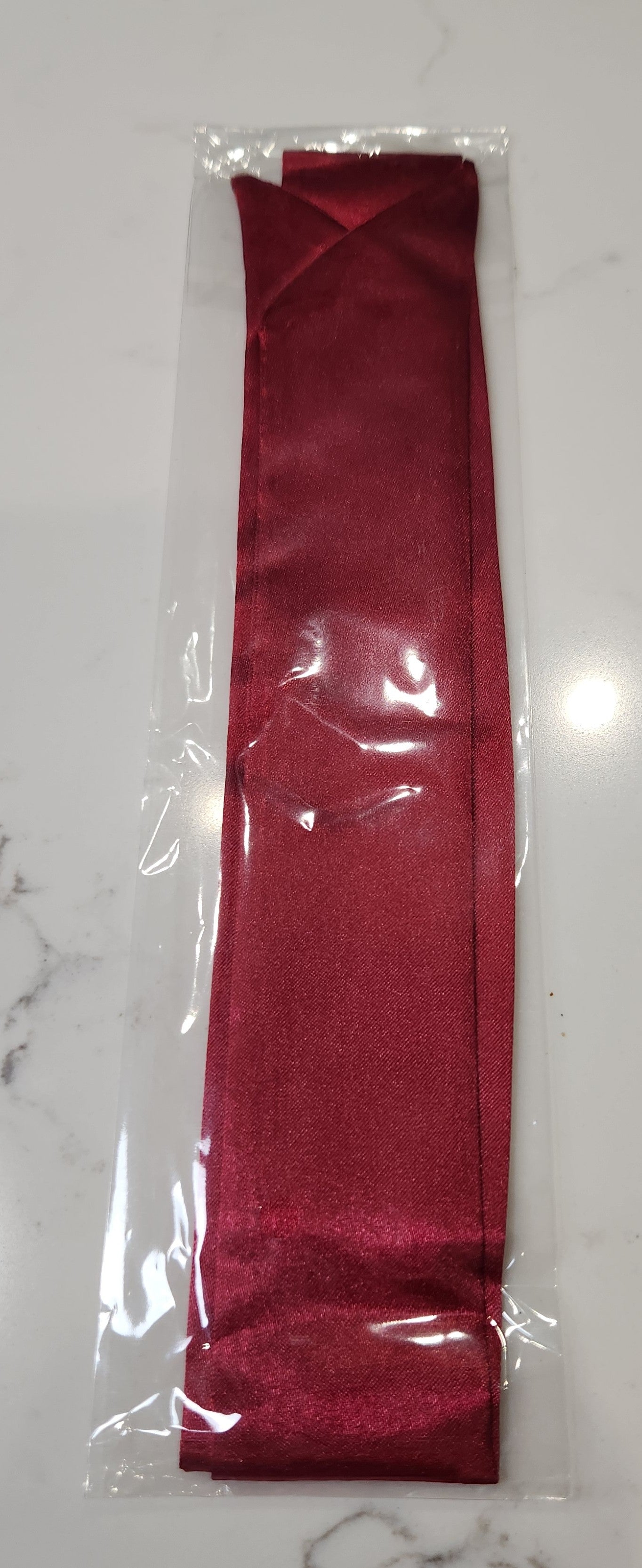 Satin Skinny Scarf in Eleven Colors