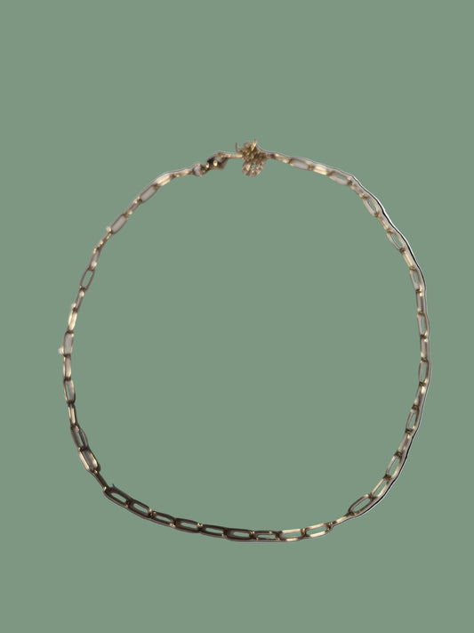 Paperclip Chain 16" with 2" extender