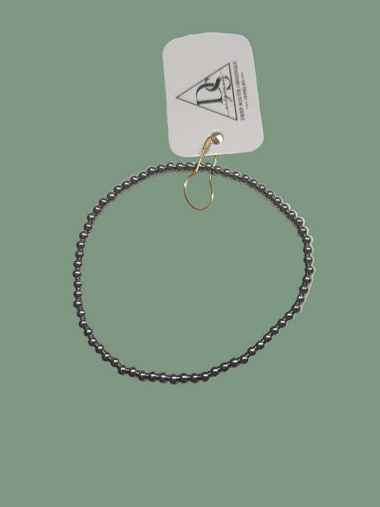 Beaded Bracelet in Stainless Steel