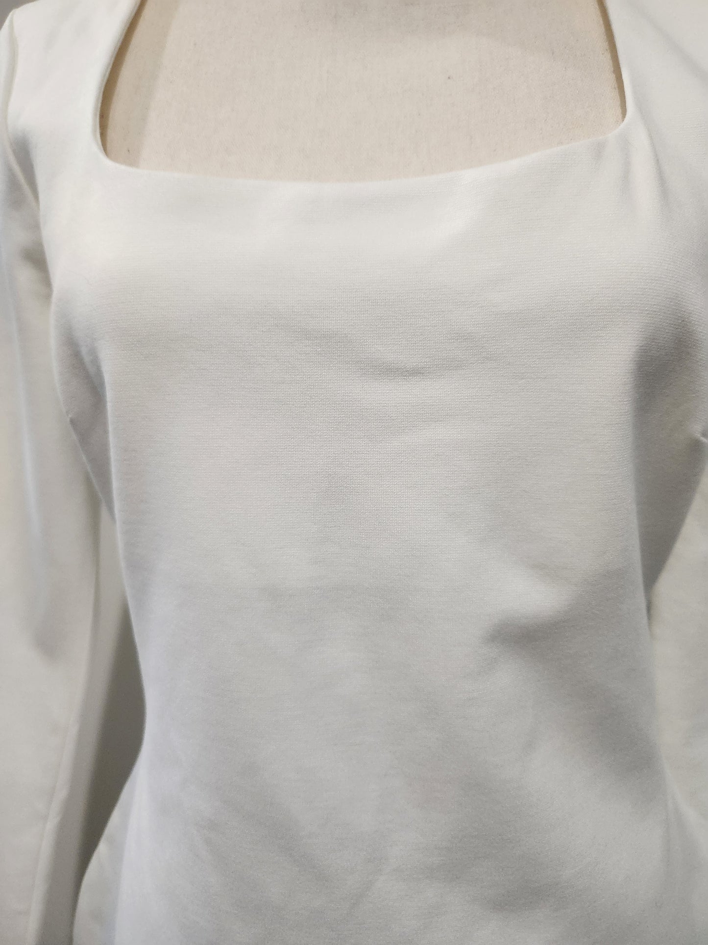 RD- Holly's Resale Collection Fore White Cut out Dress Sz L