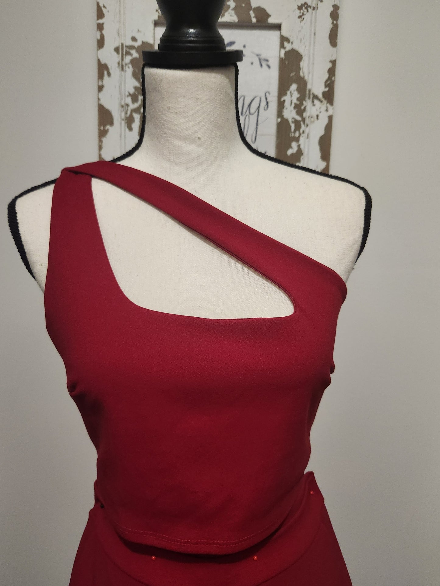 RPS- Holly's Resale Collection Blue Blush Sassy Top and Pants Sz L New with Tags!