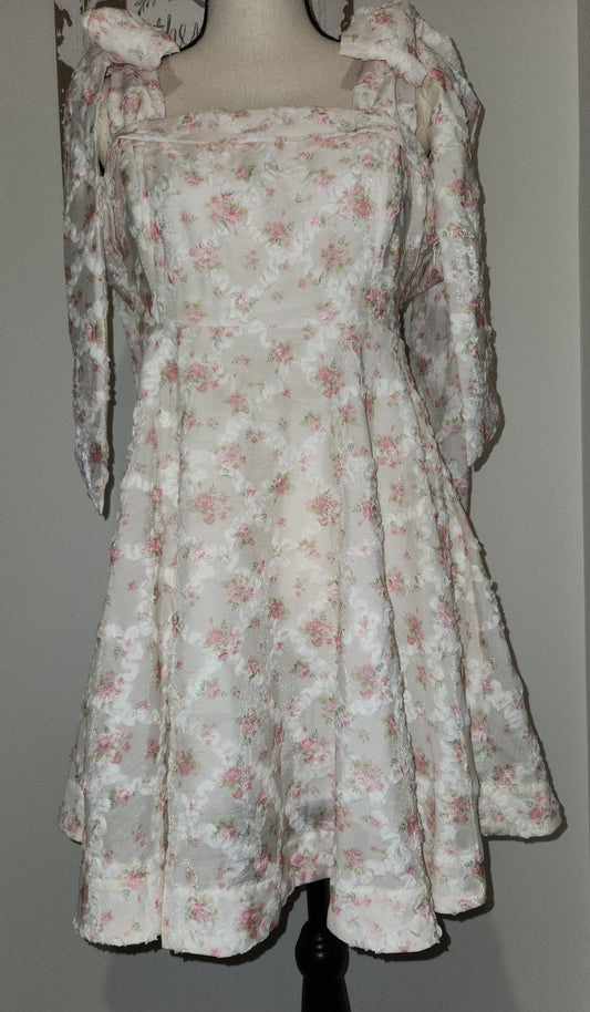 RD- Holly's Resale Mable by Anthropologie Summer Party Floral Sleeveless Dress/ Sz L