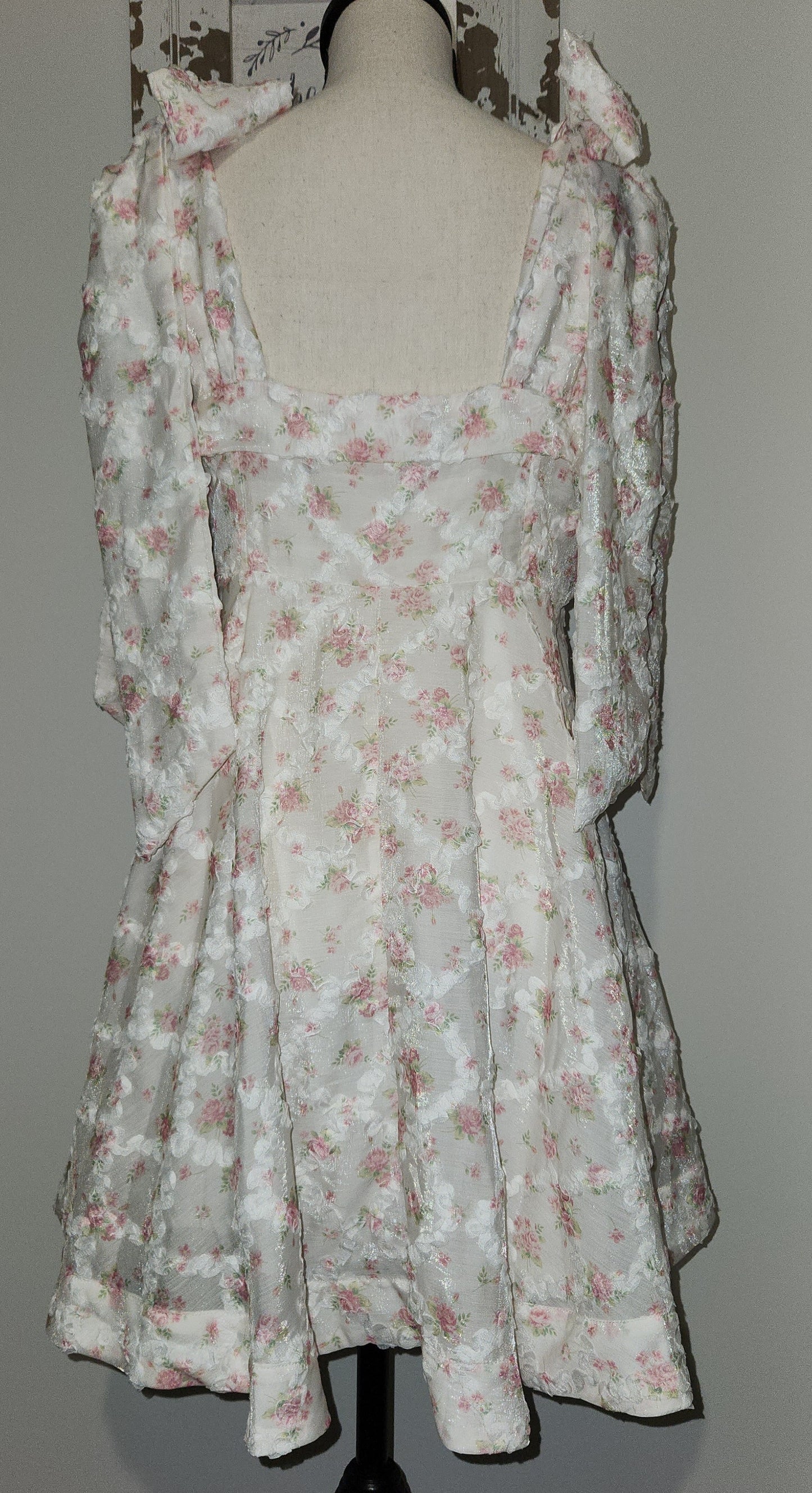 RD- Holly's Resale Mable by Anthropologie Summer Party Floral Sleeveless Dress/ Sz L