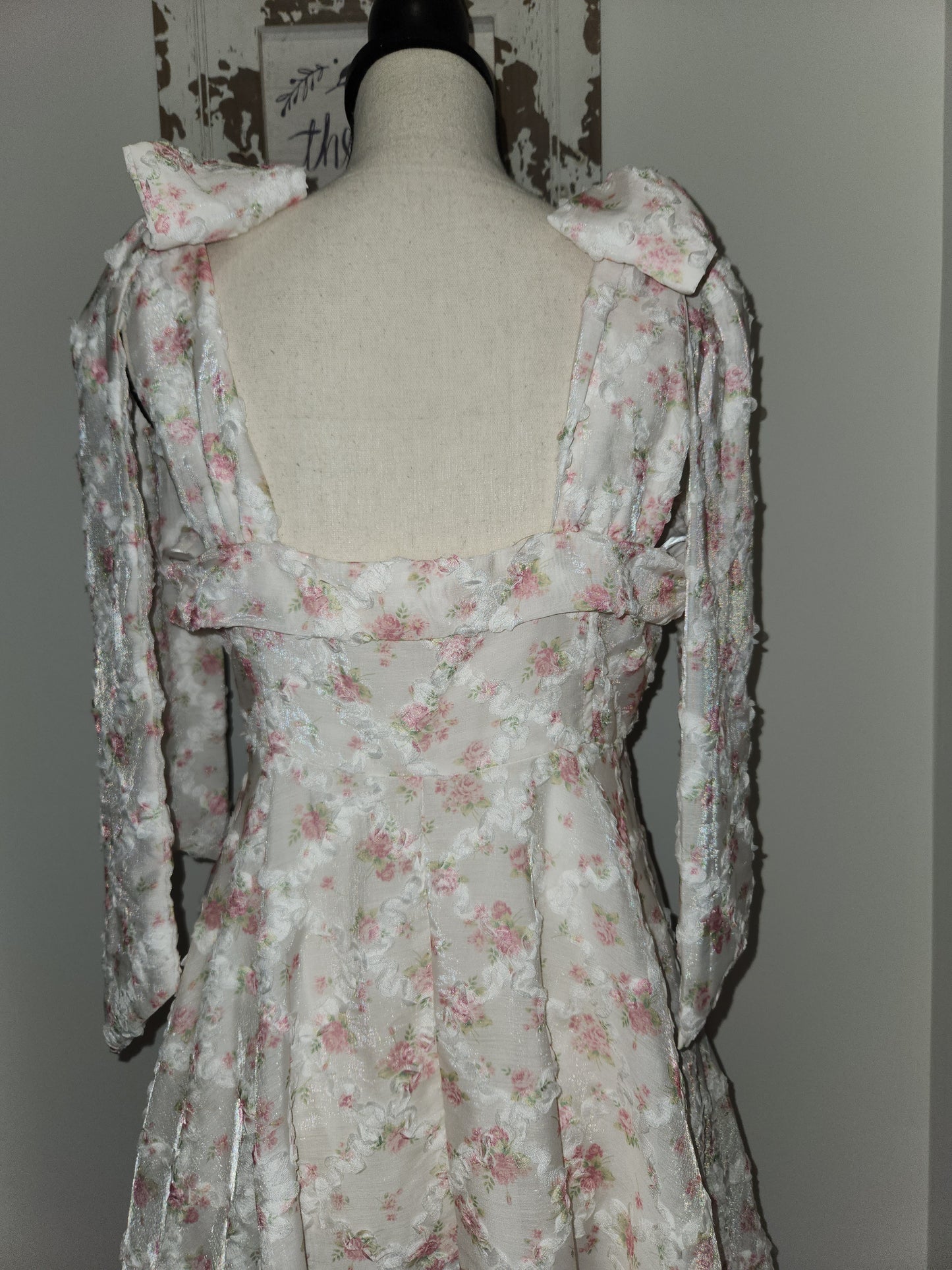 RD- Holly's Resale Mable by Anthropologie Summer Party Floral Sleeveless Dress/ Sz L