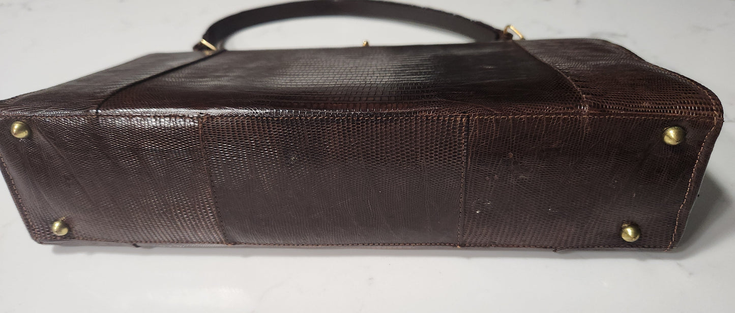 VHB-Vintage 1950's BRAHMIN Handbag Marked on Inside Frame