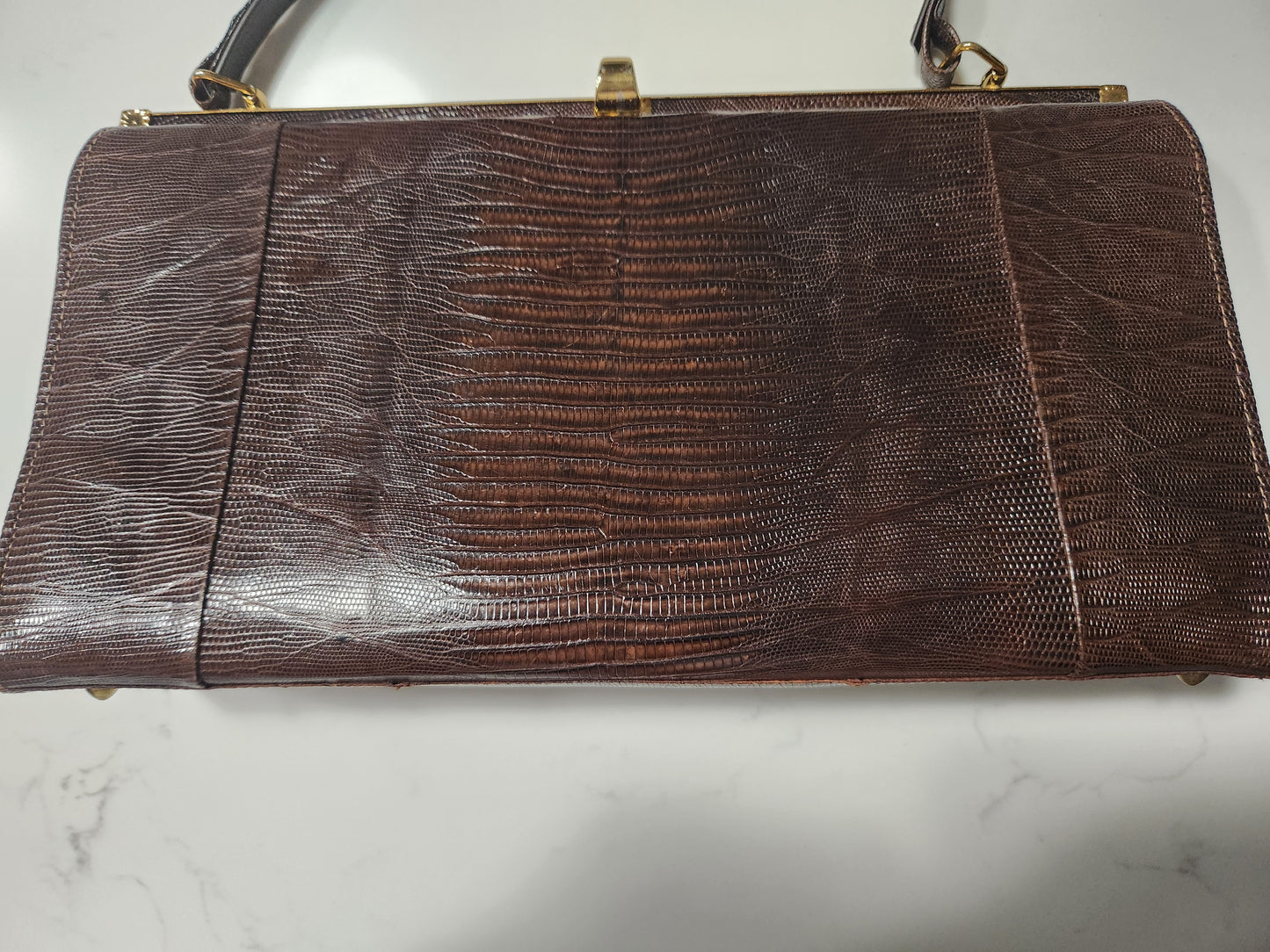 VHB-Vintage 1950's BRAHMIN Handbag Marked on Inside Frame
