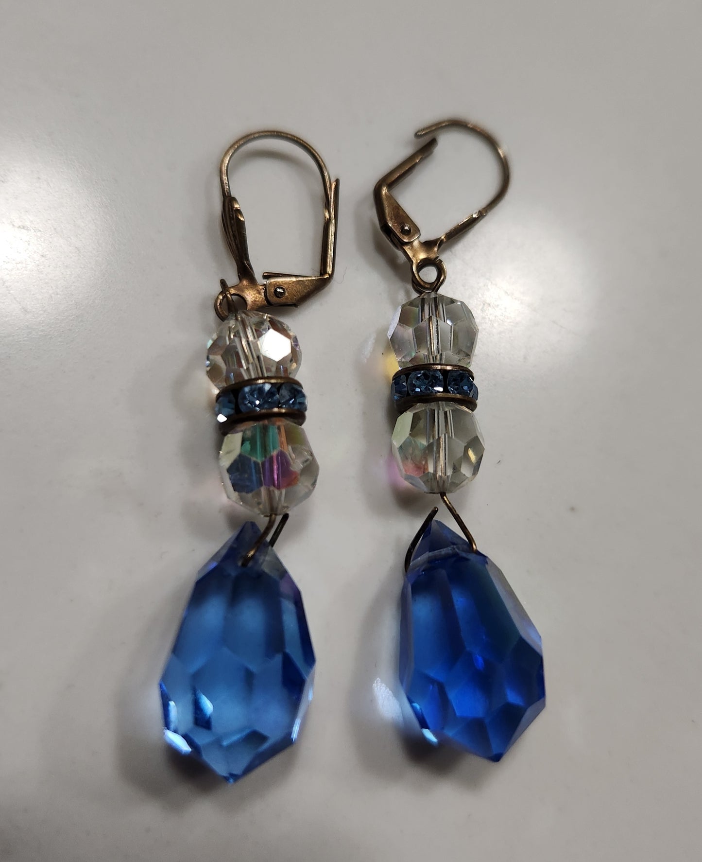J- Vintage Swarovski Crystal Earrings