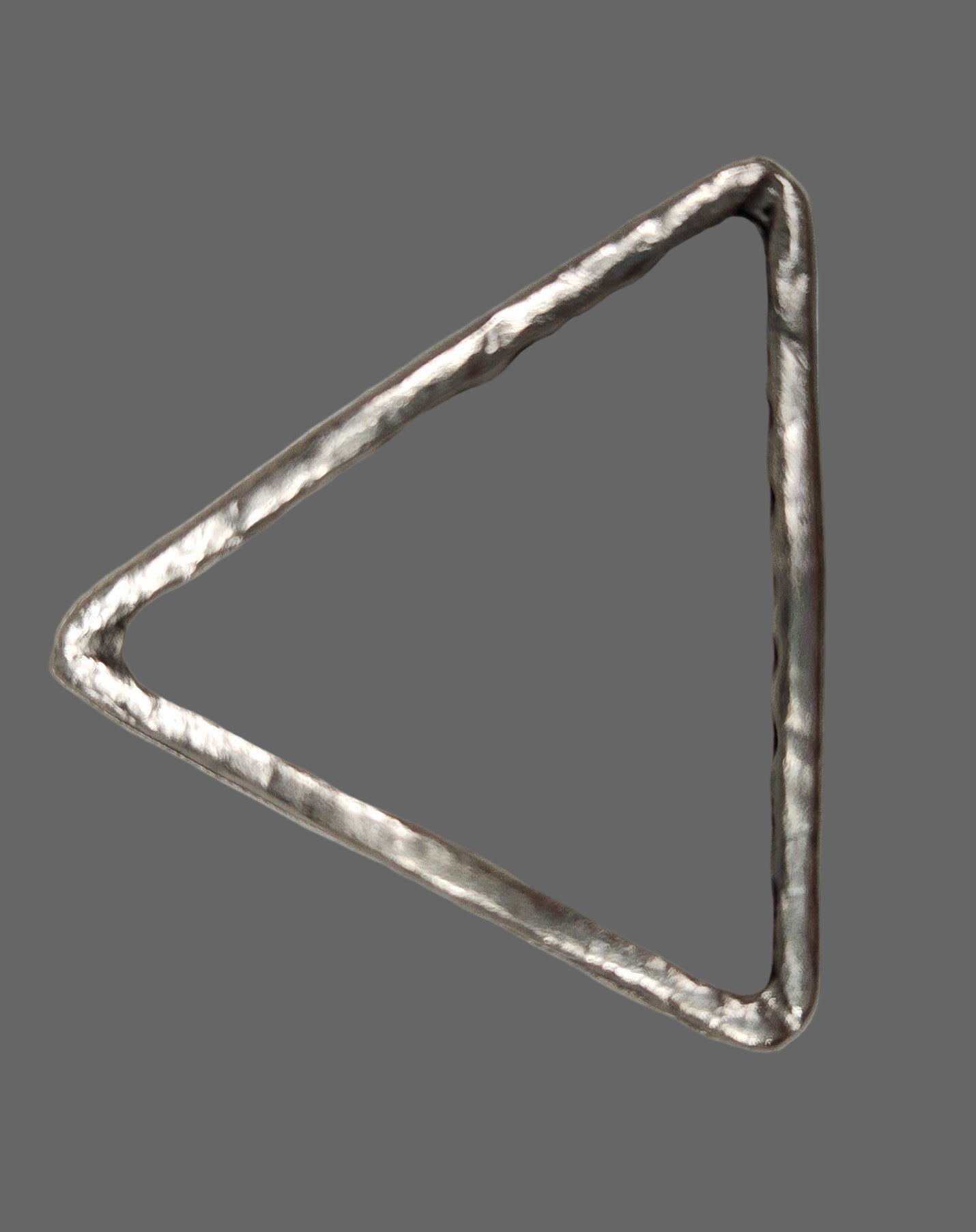 Delta/Triangle Organic Stainless Steel Pendant