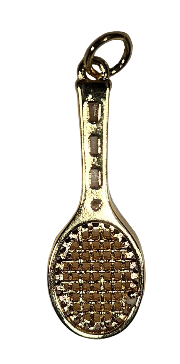 Tennis Racquet Charm