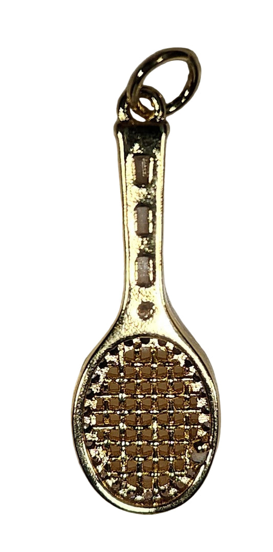Tennis Racquet Charm