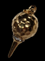Gold Ball on Tee Carm
