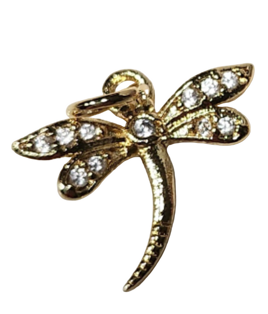 Dazzling Dragonfly Charm Small