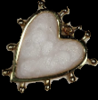 Pearl Glow Heart Charm