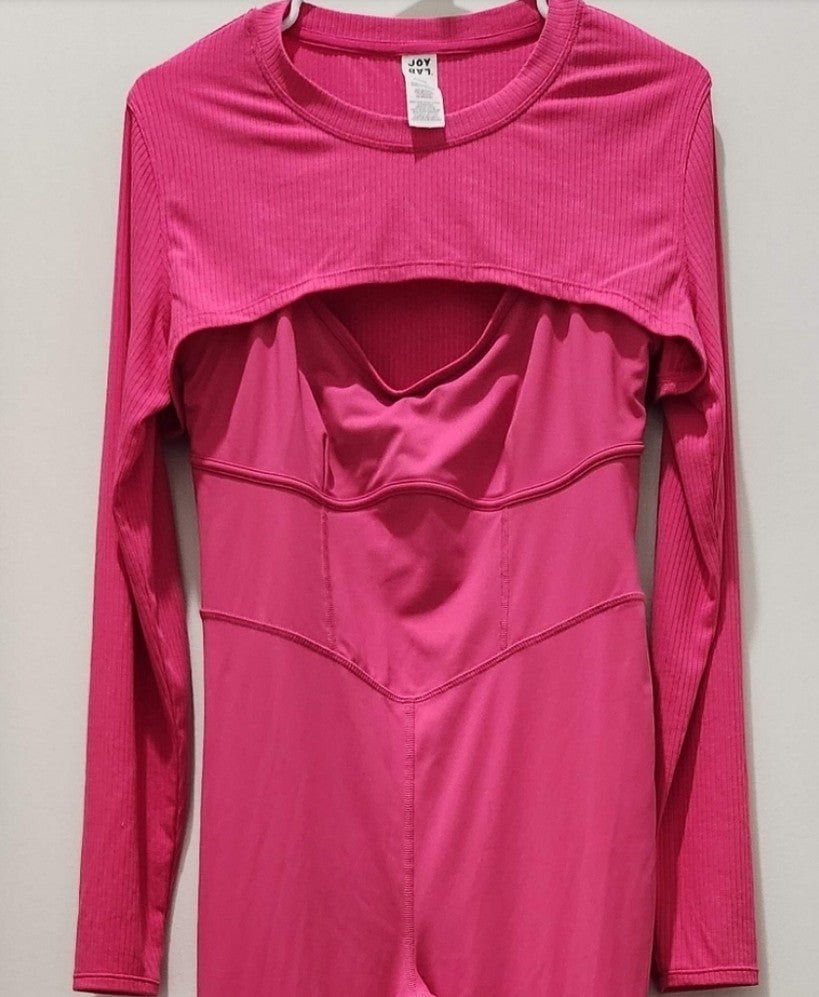RAW- Holly's Resale Joy Lab Hot Pink Unitard Sz L
