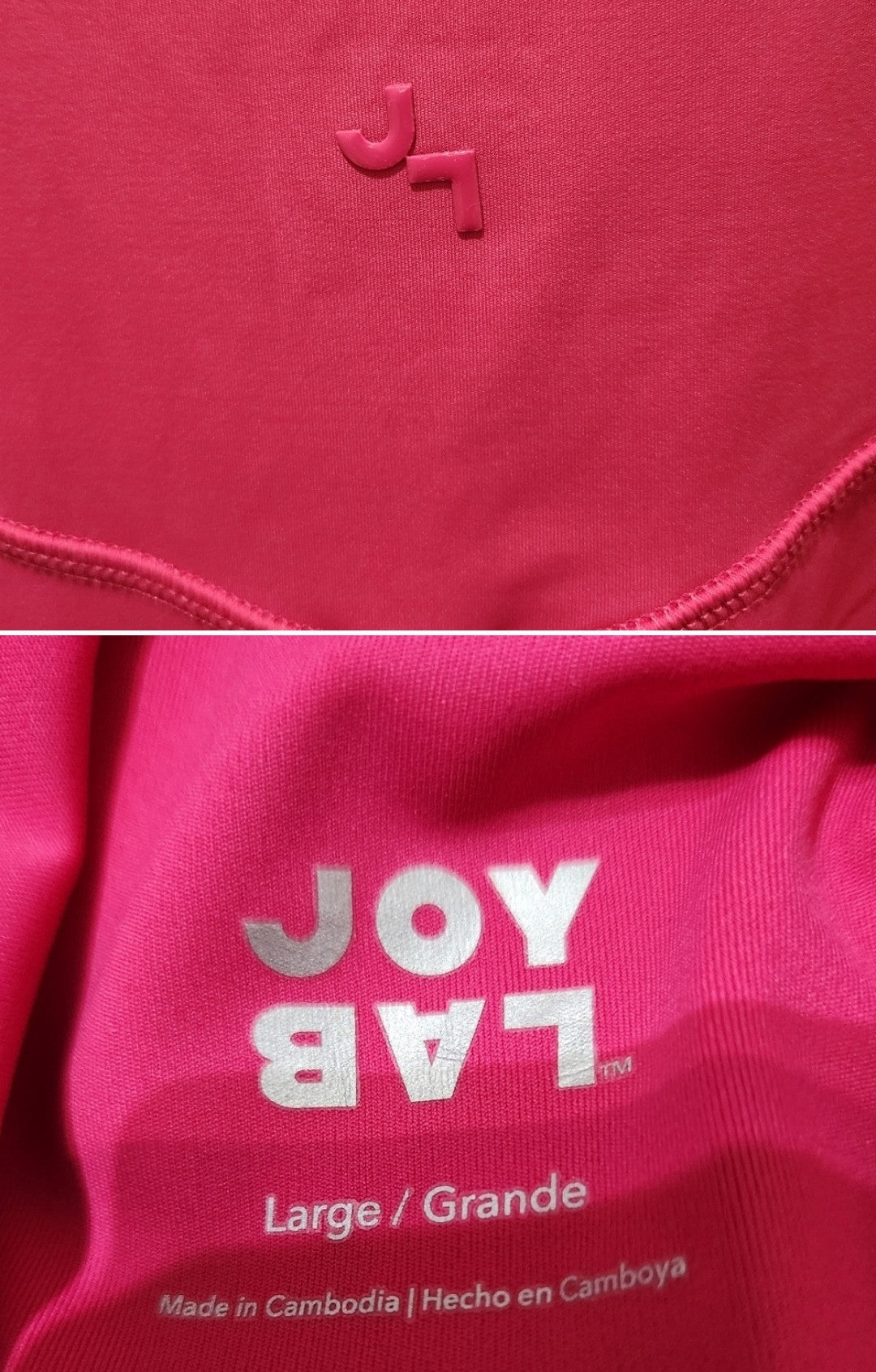 RAW- Holly's Resale Joy Lab Hot Pink Unitard Sz L