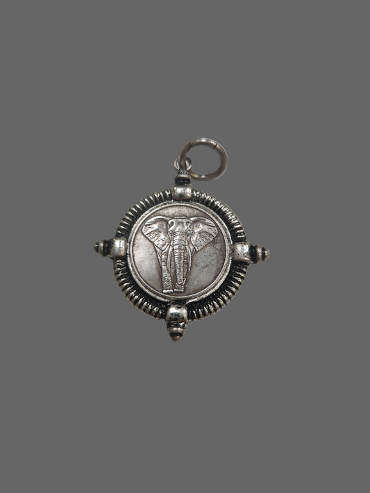 Silver Elephant Pendant