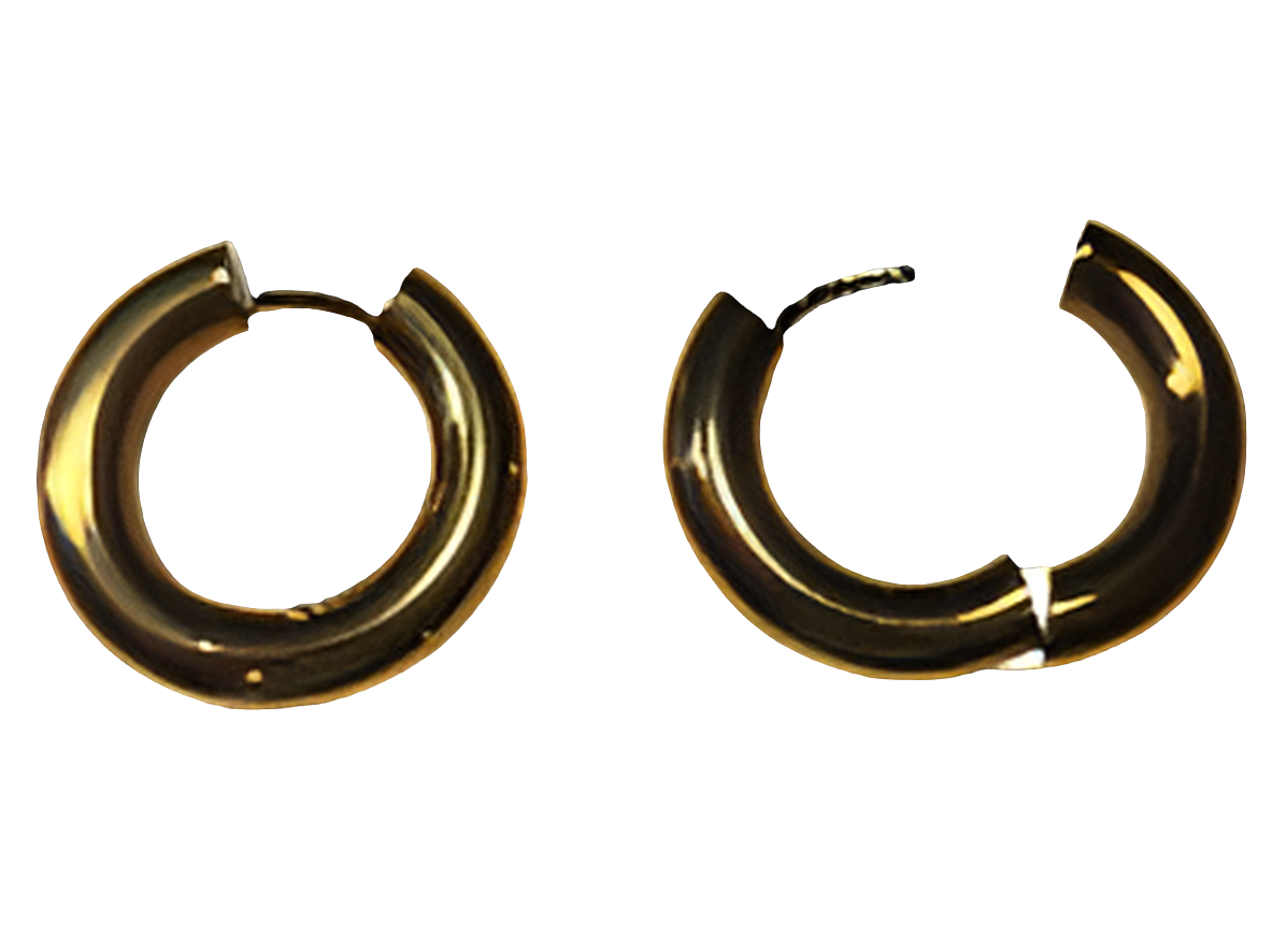 Gold Hoop Earrings