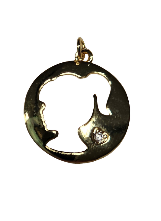 Sillouette Charm Girl