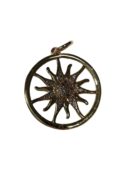 Starburst Charm for Scarf or Necklace