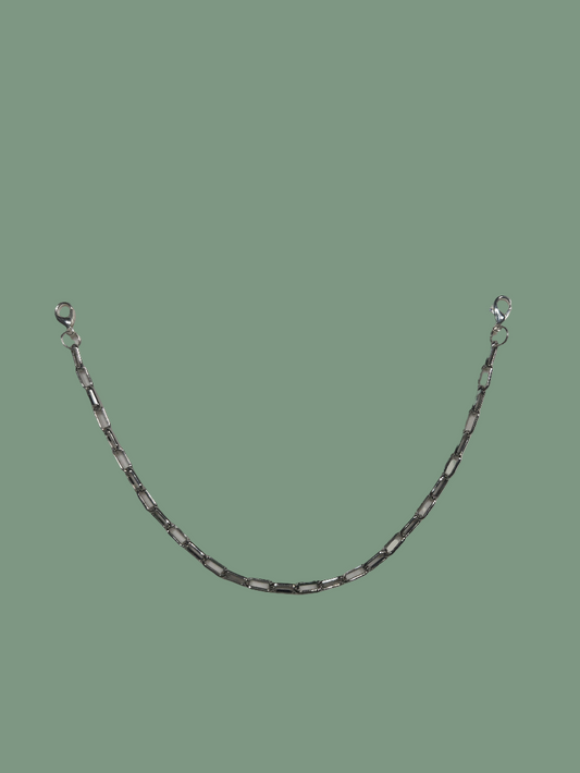 Small Paperclip Trucker Hat Chain Stainless Steel
