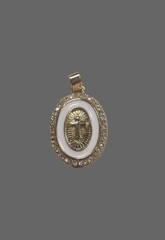Faith Oval Pendant
