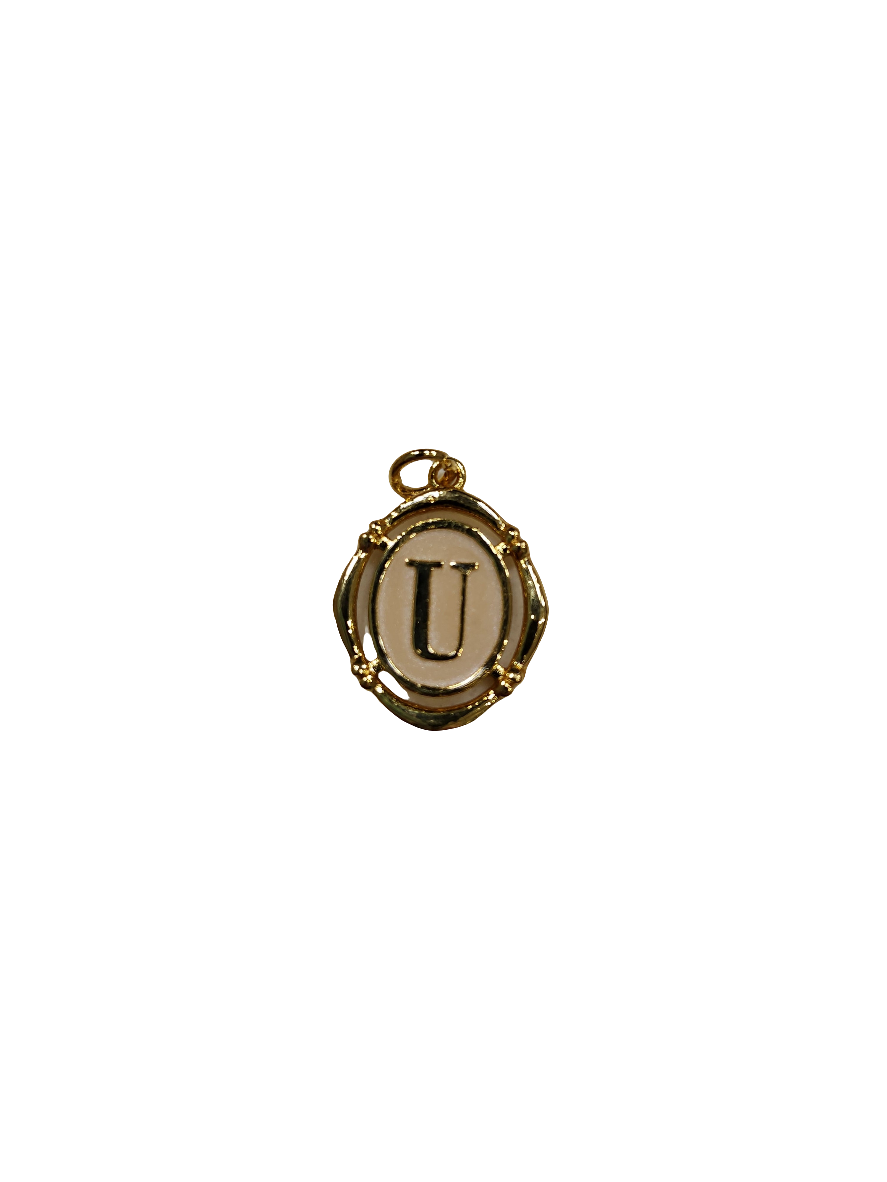 Initial Charm Oval
