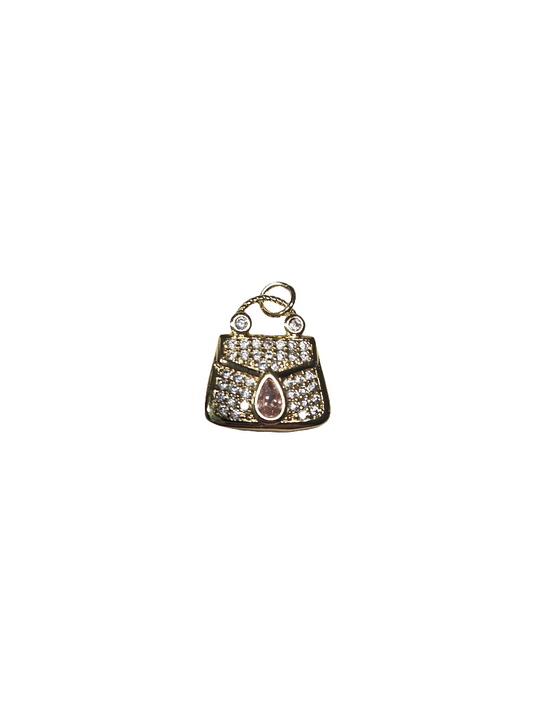 Glam Purse Pink Rhinestone