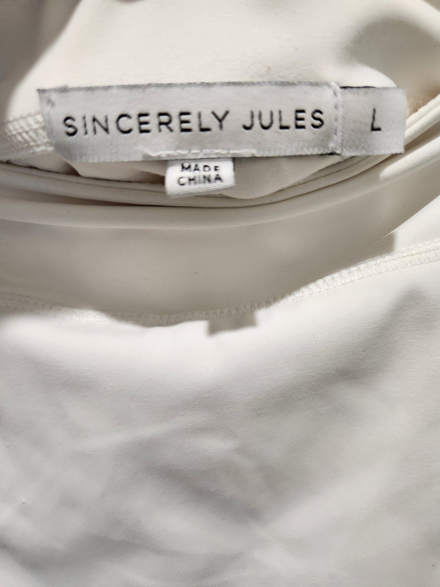 RAWskt- Simply Jules off white tennis style skirt with built-in shorts Holly's Collection