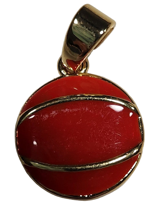 Basketball Charm Hoops and Hustle Charm