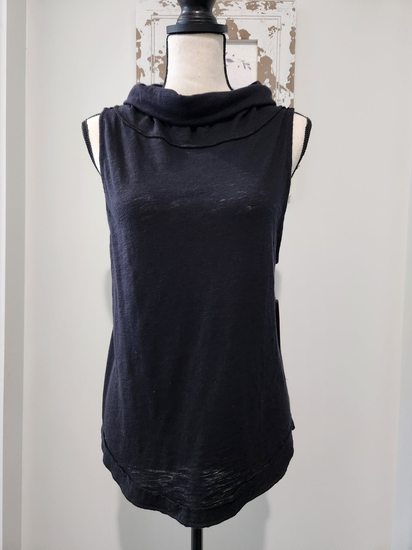 RAW Tee- Free People Workout Burn-Out Top Sz M