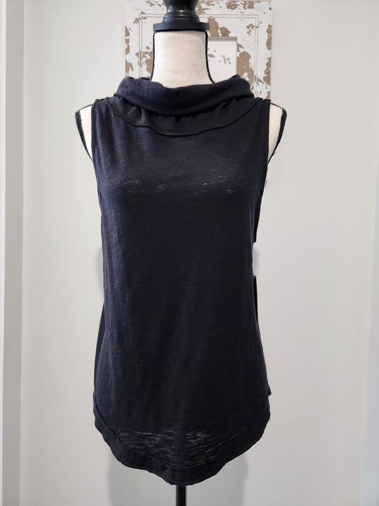 RAW Tee- Free People Workout Burn-Out Top Sz M
