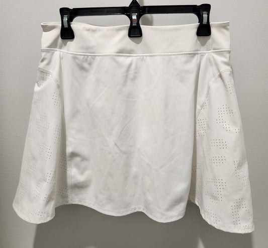 RAWskt- Simply Jules off white tennis style skirt with built-in shorts Holly's Collection