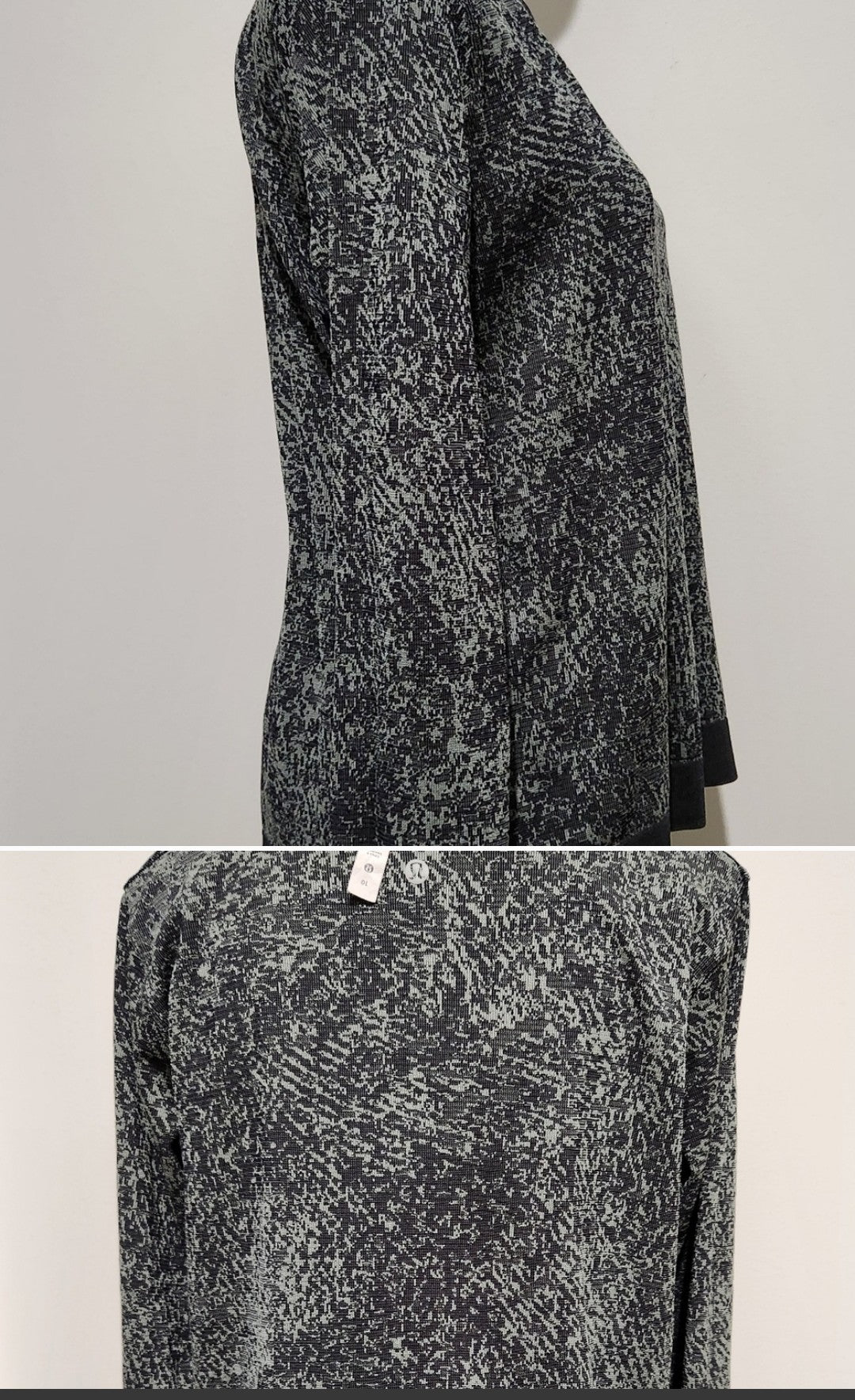 RAWtop- Holly's Resale Lululemon Long sleeved burn out top