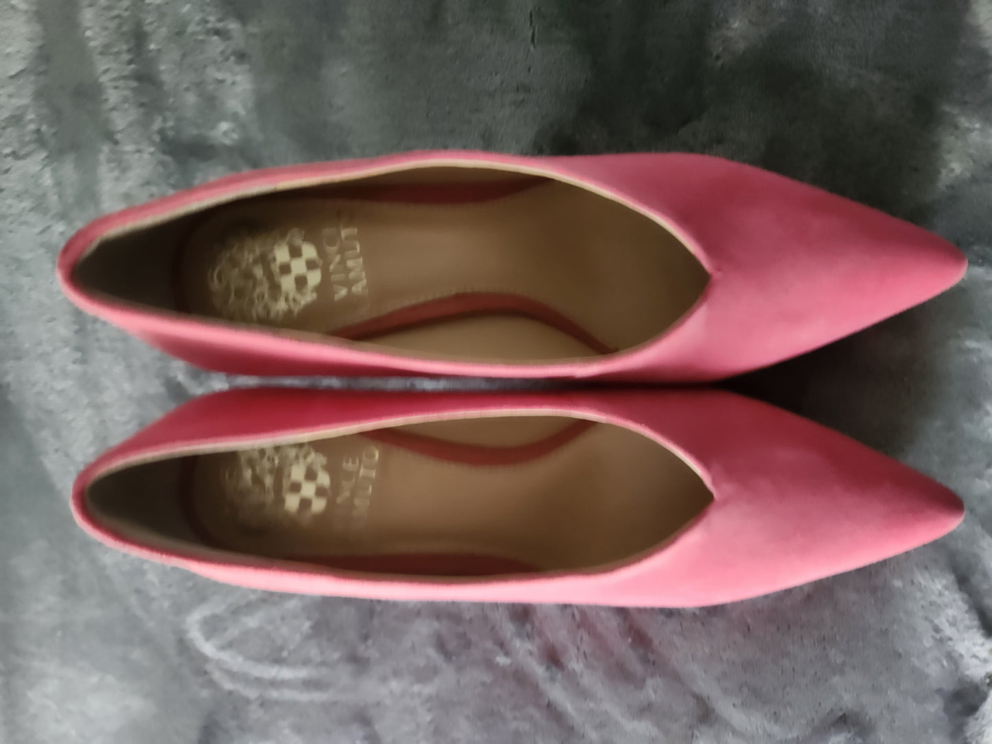 Vince Camutto Barbie Pink Suede Heels