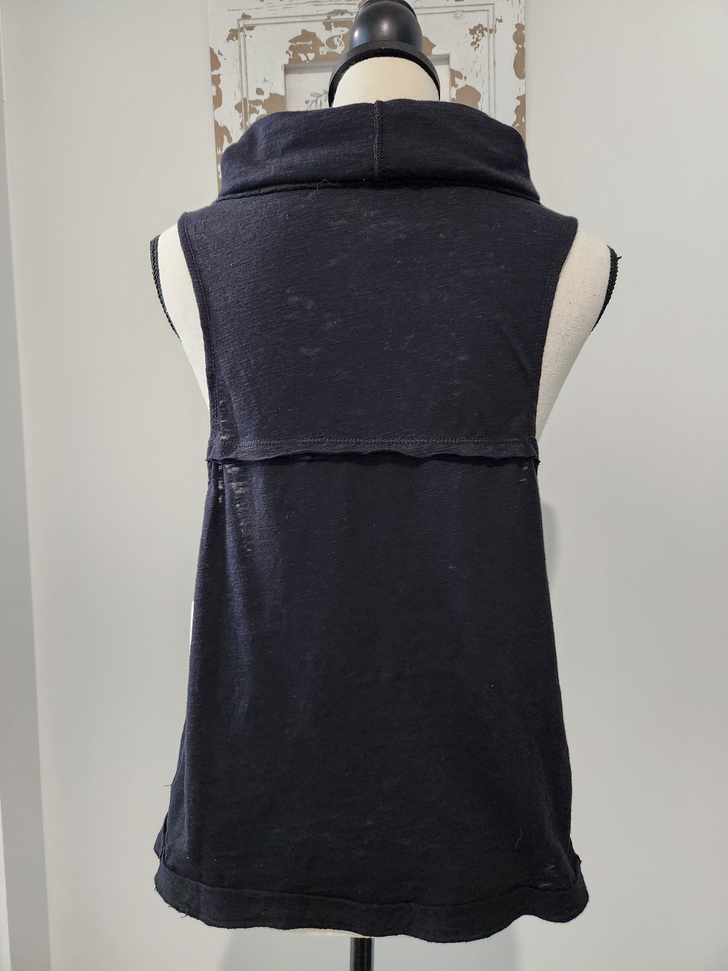 RAW Tee- Free People Workout Burn-Out Top Sz M